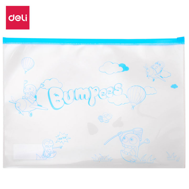 Deli - EZ70102-Bumpees Zip Bag A4