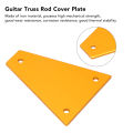 Guitar Truss Rod Cover Plate 3 Hole Metal Iron Electric Guitars Parts Access ADS. 