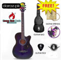 Acoustic Guitar With All Accessories (Never Miss Offer) - Free Accessories - Pakistan's Most Selling Guitar. 