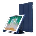 iPad 9.7 Case with Apple Pencil Slot, Auto Sleep Wake Smart Cover, Multi-Angle Trifold Stand, for iPad 9.72018 2017 5th 6th Generation. 