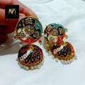 Earrings  [jhumkas with mena kari] for women & girls.. 