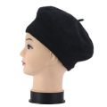 2022 Fashion Women Wool Berets Winter Hats Solid Color Female Bonnet Caps All Matched Warm Walking. 