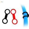 4x Soft Silicone Snorkel Mask Keeper Snorkel Gear Spare Parts Accessories. 