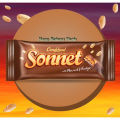 Sonnet Peanut Fudge Choclate (1Box in 24pcs). 