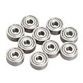 10 Pieces Miniature Radial Ball Bearings 623ZZ 3x10x4mm for RC Car Practico. 