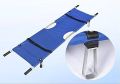 Medical Emergency Folding Stretcher Aluminum Alloy Portable Stretcher with Heavy Duty Handles and Rubber Feet. 