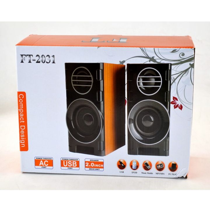 FT-2031 USB Multimedia Woofer Speaker For Computer,Woofer Speaker For Laptop