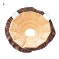 Cartoon Lion Design Pet Dog Cat Anti-Bite Protective Neck Cone Recovery Collar. 