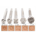 1Pcs Leather Carving Embossing Tool DIY Handmade Leather Printing Stamp Decorative Pattern Carved Craft Embossing Design Tools. 