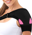 Shoulder Brace with Pressure Pad Neoprene Shoulder Support Shoulder Pain Ice Pack Shoulder Compression Sleeve. 