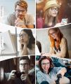 MEETSUN Blue Light Blocking Glasses, Anti Eye Strain Headache (Sleep Better),Computer Reading Glasses UV400 Transparent Lens. 