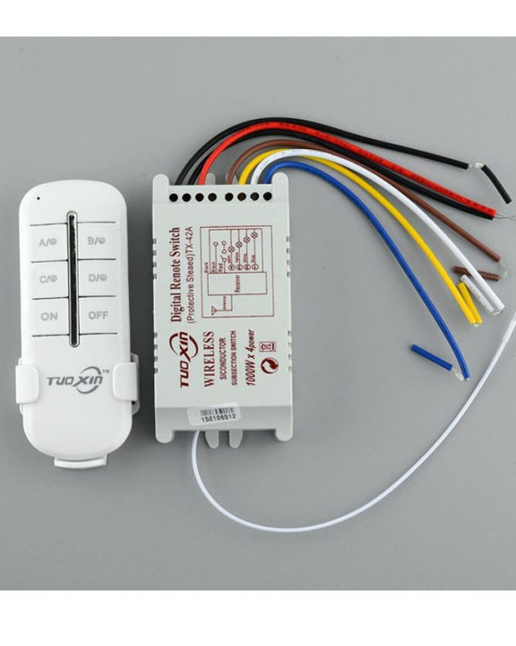 Wireless%204%20Way%20Channel%20switch%20With%20Remote%20Control%20220V%20to%20240V%20Transmitter%20-%20Image%208