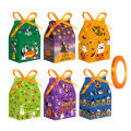 Vibrant Colors Halloween Candy Bags Good Quality 10.5cm Paper Halloween Characters Paper Treat Bags Characters Paper Treat Bags. 