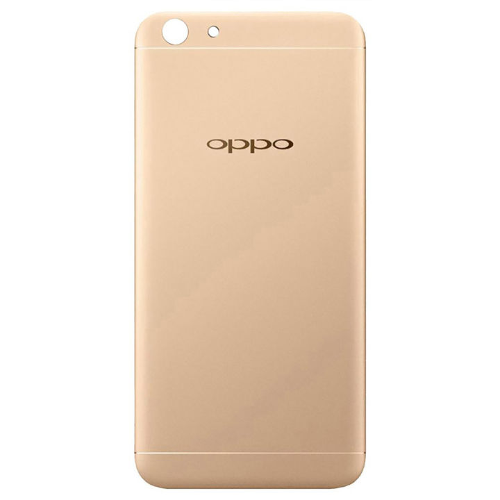 Oppo F3 Back Body Casing Housing Replacement with Battery Back Door For Oppo F3 - Golden