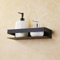 Pack Of 2 Wall Mount Washroom Accessories Storage Metal Bar Shelf / Rack / Organizer. 