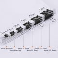 【DIV MALL】Deli pcs/set black clip big/medium/small size file office and business dovetail clip binder clip/clamp. 