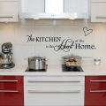 English Letters Kitchen Love Vinyl Wall Sticker on The Wall Decals Art Words Kitchen Background Decoration Stickers Home Decor. 
