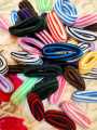Hair pony Band pack of 6 || Multicolour Girls and women Rubber Band Elastic Pony. 