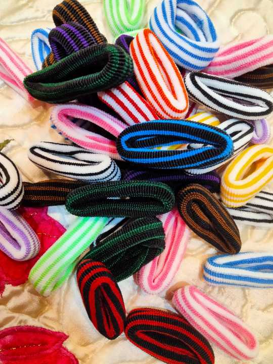 Hair%20pony%20Band%20pack%20of%206%20%7C%7C%20Multicolour%20Girls%20and%20women%20Rubber%20Band%20Elastic%20Pony%20-%20Image%203