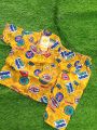 KIDS NIGHT SUIT SLEEP SUIT FOR BOYS GIRLS COTTON SHIRT TROUSER. 