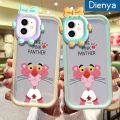 dienya Case For Samsung A13 Case Cartoon Pink Panther Pattern Creative Colorful Lovely Little Monster Phone Case Full Cover Lens Camera Soft Silicone Case Shockproof Protective Cover. 