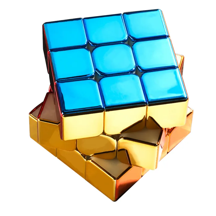 PinShang%202x2%203x3%20Pyramid%20Magic%20Cube%20Magnetic%20Smooth%20Electroplating%20Speed%20Cube%20Toys%20Birthday%20Christmas%20Gift%20For%20Children%20Kids%20-%20Image%208