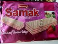 Samak Wafers 110g – Crispy, Crunchy & Delicious in 6 Flavours (Orange, Banana, Hazelnut, Cocoa, Coconut & Strawberry) – Pack of 1, 3, 6, 12 – Flavours of Your Choice. 