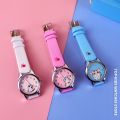 Cute Cheese Cat Pattern Children Watches With Bracelet Quartz Analog Kids Watches For Girls Boys Ladies Clock Relogio. 