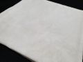 Gents Romal White Pure Cotton 132"×132' Plain Parna Scarve. 