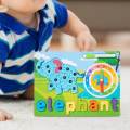 Alphabet Animal Toys Wooden Animal Puzzle for Children Kids. 