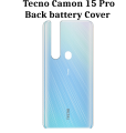 TECNO Camon 15 Pro Back Battery Cover Rear Door Housing Case , Back Panel for TECNO Camon 15 Pro. 