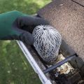 OUMERY Anti-Leaf Filter Roof Gutter Guard Filters,Leaf Filte Drains Debris Drain Net Cover Roof Drainage Pipe Drainage Filter. 