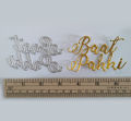 Baat Pakki English Metal Cutting Dies DIY Scrapbook. 