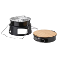 Portable Ikea  charcoal barbecue,. 