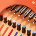 M&G 80 Double Tipped Art Marker Set for Artist Coloring Sketching Drawing Ink Brush Chisel Dual Tips Drawing Painting Art Supplies. 