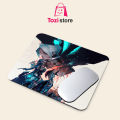 Gaming Mouse Pad Premium  8" x 6.5  Thick Non-Slip Rubber Base, Smooth Cloth Surface for Precision Control - Tozistore. 