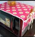 Oven Cover Microwave Dust Cover Waterproof Double Pocket Storage Bag Microwave oven cover. 