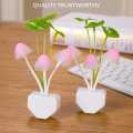 Automatic Sensor Light Night , Automatic Color Changing , Romantic Flower , LED Night Lights Flower Mushroom Lamp Bedroom kids room Home. 