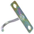 3X Fan Fixture Metal J Shaped Ceiling Mount Hook Hanger 80mm Height. 