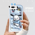FELMYST For OPPO A3S Back Cover Cartoon Cute Kuromi Melody Pochacco Phone Case Monster Lens Protective Soft Cover for Girl. 