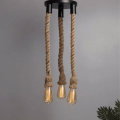 3in1 Rope Hanging Hanging 1 meter length | E27 Holder | Ceiling Hanging | Pendant Lights | Hanging Lights For Offices , TV Lounge , Bed Room , Kitchen , Hotels , Home. (Bulb not Included).. 