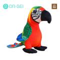Stuffed Parrot Toy Colorful Parrot Plush Toy Realistic Bird Stuffed Doll for Home Decor Christmas Gift Educational Soft Toy for Kids Adults Stuffed Bird Doll. 