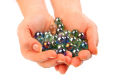 50 Pc Shiny Marbles for decoration. 