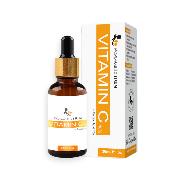 Vitamin-C%2010%25%20Ferulic%20Acid%201%25%20Skin%20Serum%20for%20Brighter,%20Hydrated%20Skins,%20Reduces%20Dark%20Spots%20with%20MomDaughts%C2%A0Face%C2%A0Serums%C2%A0-%C2%A030ml%20-%20Image%202