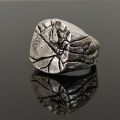 Vintage Personalized Fashion Jewelry Rings Men Punk Gothic Ring for Men. 