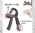 Automatic Counting Hand Gripper Adjustable Resistance Non-Slip Hand Grip Strength Trainer Fingers Wrist Forearm Exerciser Workout Gear Home Gym Exercise Equipment Hand Gripper 5-60KG. 