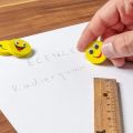 Pack of 04 Emoji Smiley Erasers for Girls Kids Boys cute rubber for kids Non-Toxic Eraser  (Multicolor). 