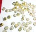 Pack of 20pcs, Rhinestone Pearl Flatback Pearl, Pearl Flower, about 8mm, DIY Art & Craft.. 