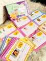 Basri Alfaz Flashcards for Kids - Urdu Language Learning Tool with 40 Colorful Cards and 80 Essential Words. 