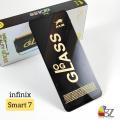 infinix Smart 7 - Oleophobic coated OG Gorilla Glass - Most Premium Quality - Full Coverage Tempered Glass - Extra Smooth touch - With Cleaning Wipes. 